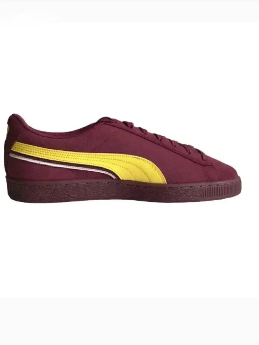 Puma Suede Triplex Mens 12 Sneakers Shoes Burgundy 381175-2 B Boy Classic NEW